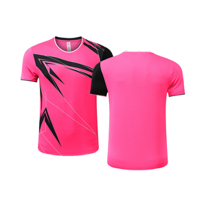 Kaos Sepak Bola Pria Cepat Kering 2526 Baru Model Single Top Bernapas Kerah Bulat Jersey Latihan Cetak Digital 1pc/Grup Custom - Product Image 2