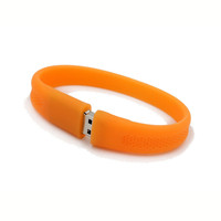 SJ-001 gelang karet harga rendah usb flash drive 8gb bahan karet dengan cetak LOGO
