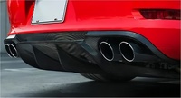 Diffuseur arrière en fibre de carbone pour Porsche Carrera 911 991 2012-2015, diffuseur de pare-chocs de style Vorsteiner