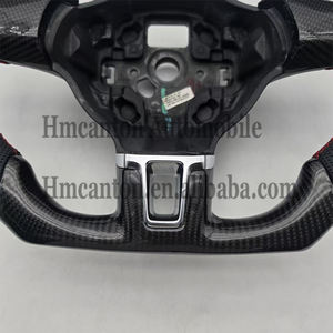 Vente en gros à bas <span class=keywords><strong>prix</strong></span> Volant en fibre de carbone en cuir perforé pour Volkswagen <span class=keywords><strong>Golf</strong></span> 6 Volant de voiture - Product Image 6