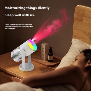 Hot-selling USB Home & Car Plastic Ultrasonic Humidifier with 7-color LED Mist Projection Aroma Control 1 Year Warranty - Product Image 5