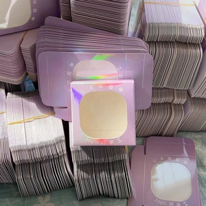 Tùy Chỉnh Nail Bao Bì Hộp Bán Buôn Màu Sắc Nail Bao Bì Hộp Giấy In Ấn Cửa Sổ Mở Ngón Tay Móng Tay Hộp - Product Image 6