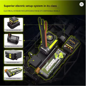 Rlaarlo XTS-S10 RTR Rally 1:10, Auto a Control Remoto Profesional, Modelo <span class=keywords><strong>de</strong></span> Auto RC <span class=keywords><strong>de</strong></span> Alta Velocidad, Auto <span class=keywords><strong>de</strong></span> Carreras <span class=keywords><strong>Todoterreno</strong></span> - Product Image 5