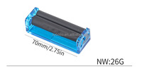 Machine à rouler les cigarettes manuelle en plastique compatible 70mm 78mm 110mm, avec logo personnalisé, vente chaude, directement de l'usine, en gros