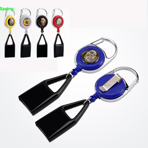 Premium retráctil personalizado portátil encendedor titular Clip llavero Correa con Clip encendedor Stock accesorios para fumar - Product Image 4