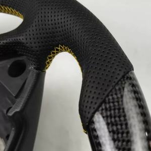 Volant de voiture en fibre de carbone pour Porsche Lenkrad Cayenne Panamera <span class=keywords><strong>911</strong></span> 997 985 981 Mk2 Boxster Cayman 987 Accessoires de voiture - Product Image 3