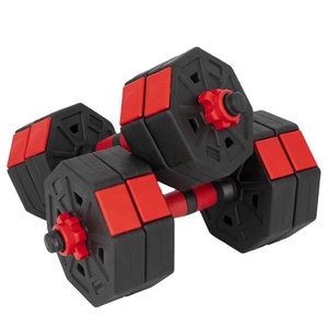 Factory Direct Price Portable Cement Power Training Customize logo Octagonal Adjustable Dumbbells