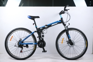<span class=keywords><strong>Promotion</strong></span> Vélo Tout-Terrain Roues à Rayons VTT Pliable 21 Vitesses Suspension Vélo Tout-Terrain 29 Pouces - Product Image 6