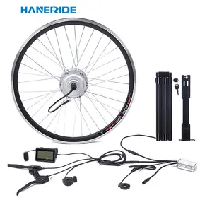 HANERIDE 36V 350W دراجة كهربائية أمام عدد المحرك مع 29 ''عجلة Ebike أطقم تحويل