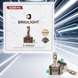 Briolight 2026 Phares LED Haute Puissance 65W CANbus Sécurité Blanc Froid 6500K Neuf Compatible Rénovation/Mise à Niveau D1S - Product Image 3