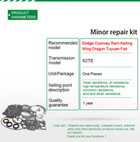 Kit de réparation de Transmission 62TE de vente chaude pour Kit de joint Dodge Kit de révision accessoires automobiles pièces de Transmission