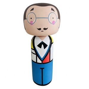 Hot Bán Phổ Biến Chất Lượng Cao Cuộc Sống Kích Thước Sợi Thủy Tinh Con Rối Điêu Khắc & Bức Tượng Cho Trung Tâm Mua Sắm/Đường Phố/Nhà Hàng Trang Trí - Product Image 4