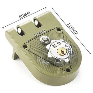 मेक्सिको SL-568b deadbolt जिमी सबूत विरोधी चोरी रात कुंडी सुरक्षा रिम दरवाजा ताला सिलेंडर - Product Image 2