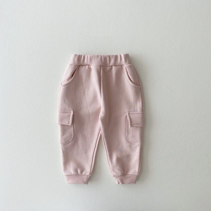 Venta al por mayor personalizado otoño primavera largo niños usan algodón niños Cargo Pantalones <span class=keywords><strong>Niño</strong></span> Pantalones Casuales - Product Image 4