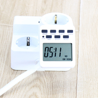 Prise de courant commerciale à minuterie électrique 24h Theben 230V avec cadran, économie d'énergie, usage professionnel, PC 15A/3500W