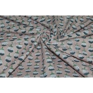 Vestidos para Niños de Tela de Algodón Hechos a Mano con Estampados Naturales Indios, Ligeros, para Decorar Cortinas y Bolsos - Product Image 6