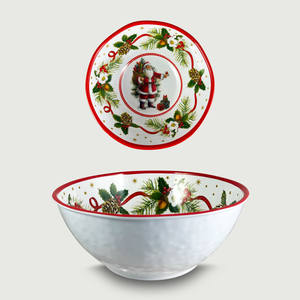 Tazón de Melamina de Santa Claus, Diámetro 16 cm, Altura 6 cm - Product Image 1