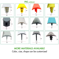 Haute qualité taille personnalisée EPDM joint de joint de panneau solaire T forme isolateur de vibrations en caoutchouc joint solaire PV coupe d'amortisseur