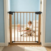 Barrières de sécurité robustes et rétractables sans perçage pour animaux domestiques, enfants, bébés, tout-petits, gardes-corps de sécurité pour escaliers et portes