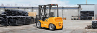 Promo Panas HANGCHA CPD38 Forklift Elektrik 3.8 Ton 4WD Seri XE Truk Angkat Li-Ion