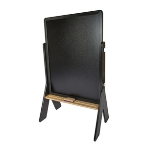 Chevalet d'artiste 3-en-1 en bois pour enfants, double face, réglable en hauteur, pour peinture - Product Image 1