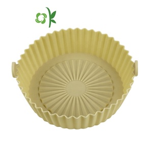 OKSILICONE Food Safe BPA Free Air Fryers accessori <span class=keywords><strong>per</strong></span> forno 6.5-8 pollici riutilizzabile antiaderente Silicone <span class=keywords><strong>friggitrice</strong></span> strumento di cottura - Product Image 4
