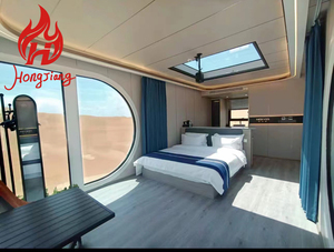 Casas Contenedor Móviles de 20 pies y 40 pies en Oferta, Cabaña Pequeña Prefabricada, Cápsula Espacial Prefabricada para Dormir - Product Image 3