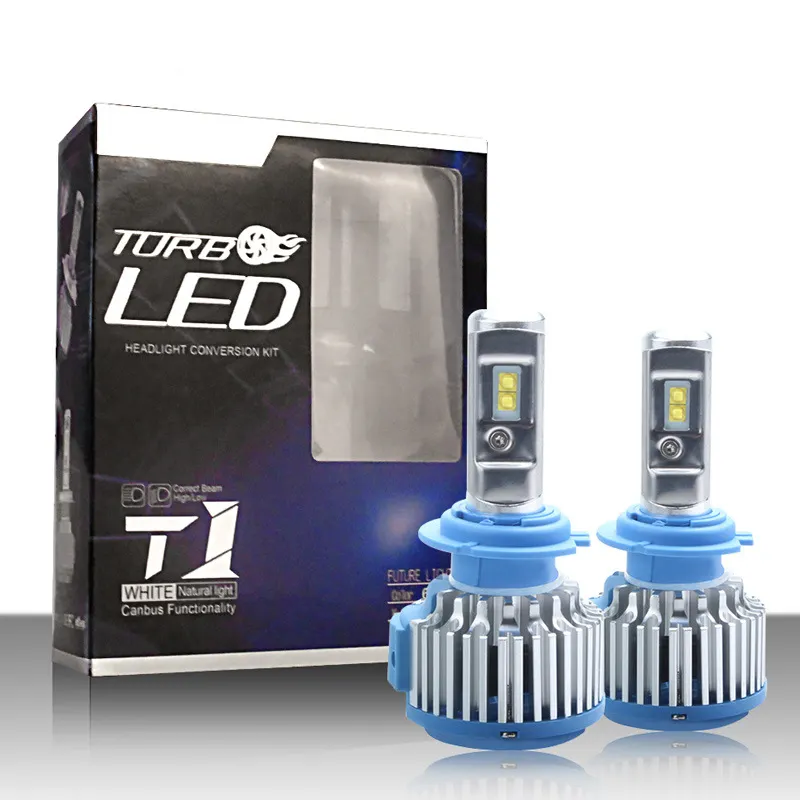 T1 H4 Autos chein werfer Automobile High Power 12000lm LED Autos chein werfer t1 H4 Auto Auto LED Scheinwerfer