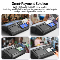 Настольный POS-терминал 116: Кассовый аппарат «Всё в одном» с NFC-ридером для розничной торговли, печать чеков 80 мм, настольный POS-терминал