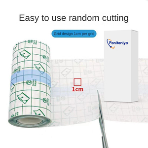 شريط مطاطي شفاف من Fonitaniya 5*5 م وشم للرعاية اللاحقة مقاوم للماء شريط رياضي بغطاء جلد ثان - Product Image 4