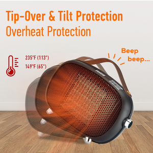 2022 Warmer Hot air Ptc Fan 110V 120V 400/800w Foot Table Desk Portable <strong>Mini</strong> Room Ptc Electric Fan <strong>Heaters</strong> - Product Image 3