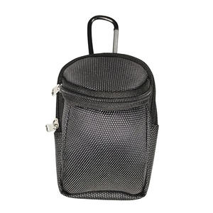 Portable Mini <b>Black</b> Cloth Golf <b>Bag</b> Park Waist <b>Bag</b> with Customizable Logo and <b>Small</b> Ball Storage Capacity - Product Image 3