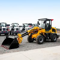 Chargeuse sur pneus Landward TW1500, capacité nominale 1500 kg, chargeuse télescopique, moteur Yunnei, chargeuse compacte 4x4, 4250 kg, livraison gratuite