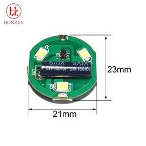 Vibrating Activation Mini Size 2835 Smd 3 White <strong>Led</strong> Lights with Cr2032 Battery <strong>Power</strong> - Product Image 3