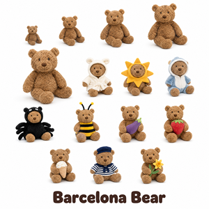 Juguetes de Peluche Estilo Jellyc, Muñecos de Peluche Suaves, Dragón, Oso, Conejo, Regalos Promocionales al por Mayor para Niños, Eventos Corporativos - Product Image 6