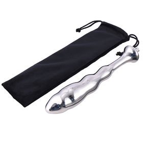 Hismith, masajeador de próstata de punto G de acero curvo de 7,68 pulgadas con sistema KlicLok, accesorio para máquina sexual, consolador de placer <span class=keywords><strong>Anal</strong></span> - Product Image 4