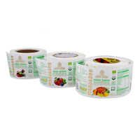 Pegatinas de etiquetas de productos Pegatinas de logotipo Impresión personalizada Impresión de pegatinas personalizadas