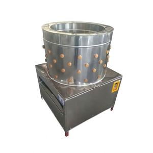 Machine à épiler les plumes de volaille à haute productivité essentielle avec moteur pour poulets, canards, oies et oiseaux, compatibilité 110V/220V - Product Image 1