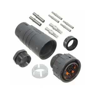 AHDP06-24-91S-BS1-K06M Circular Connector 9 Position <strong>DuraMate</strong> AHDP ISOBUS Series Plug Female Sockets Crimp AHDP062491SBS1K06M - Product Image 1