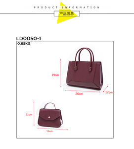 Bolsos de mano de cuero de lujo de marca de diseñador 2025 para <span class=keywords><strong>mujer</strong></span>, tendencias de alta moda, cierre de cremallera informal, sin marcas - Product Image 5