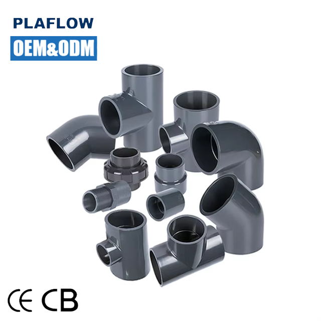 Best Price High-Pressure PVC/CPVC/UPVC/PPR Socket 20-160MM Smooth Plastic Pipe Fittings for Water Quality for Plumbing