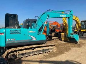 Nouvelle arrivée : excavatrice Kobelco SK130 d'occasion, 13 tonnes, équipement de construction, à vendre. - Product Image 5
