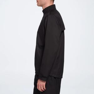 Veste coupe-vent à col montant, veste de golf imperméable à manches longues, résistante à l'eau, thermique, légère, imperméable avec manches amovibles - Product Image 3