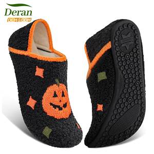 DERAN OEM ev terlikleri kadın erkek kapalı yalınayak terlik çorap kürklü kayma için ev ayakkabıları rahat rahat ev yatak odası Yoga - Product Image 3