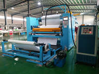 2025 Machine à plastifier électrique à colle thermofusible PUR 2600 Film plastique entraîné pour les textiles avec composant de moteur à noyau