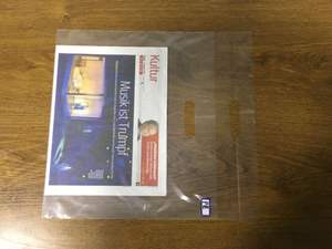 ถุงพลาสติกแบบใช้แล้วทิ้งสำหรับส่งหนังสือพิมพ์พิมพ์ลายตาราง HDPE - Product Image 3