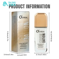 Vente en gros OCHEAL Fond de teint changeant de haute qualité Maquillage Couverture mate Fond de teint changeant de couleur blanche
