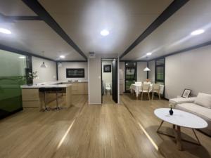 Casa contenedor Modular de pared de vidrio, Villa prefabricada, casa portátil, casa pequeña, 28 38 metros cuadrados, edificio prefabricado - Product Image 3