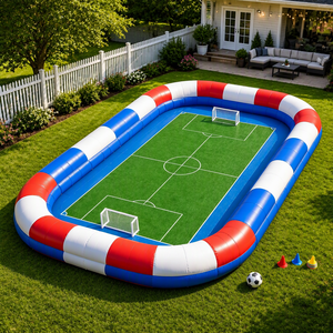 Terrain de football gonflable, terrain de soccer gonflable pour l'entraînement au football, les événements sportifs et les <span class=keywords><strong>jeux</strong></span> en plein air - Product Image 1
