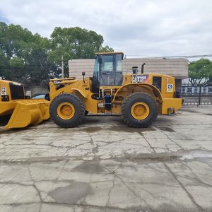 Chargeuse sur pneus CAT d'occasion Caterpillar CAT 950GC avec cabine confortable et châssis stable pour travaux agricoles et agricoles en milieu rural à vendre - Product Image 3